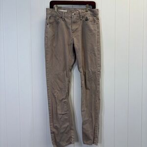 Gap 1969 Slim Khaki Pants Men Size 31 X 32 Minimalist Business Casual Preppy